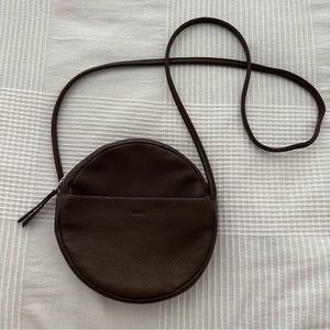 🌻 Baggu Leather Circle Purse *RARE*